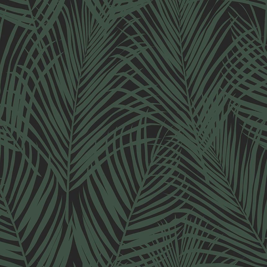 Grüne Tapete mit tropischen Blättern, Vliestapete 139157, Paradise, Esta Home