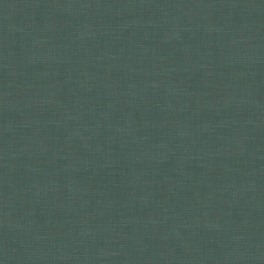 Tapete, Stoffimitat grün melange, Vliestapete 347636, Natural Fabrics, Origin