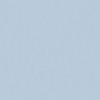 Einfarbige blaue Tapete - Stoffimitat, Vliestapete F71851, My Kingdom, Ugépa