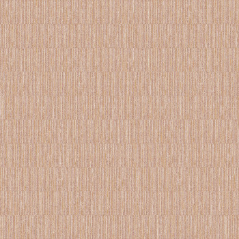Braun-orange Tapete - Bambusimitat 6509-4, Batabasta, ICH Wallcoverings
