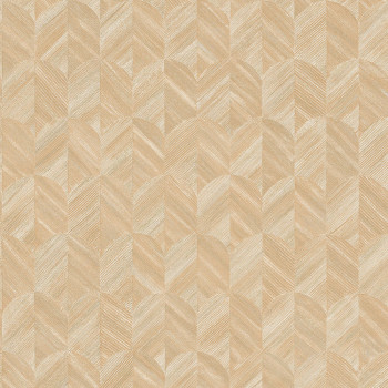 Beige Tapete mit geometrischen Mustern MU3211 Muse, Grandeco