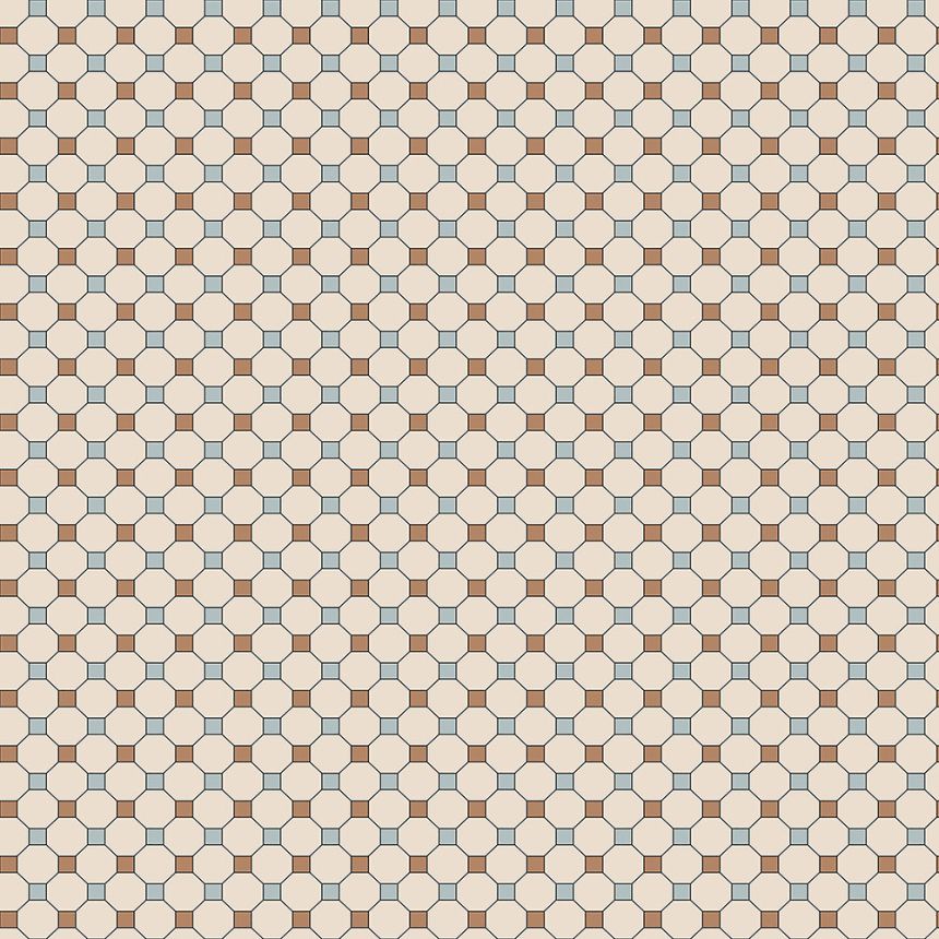 Vliestapete, buntes Mosaik 6504-1, Batabasta, ICH Wallcoverings
