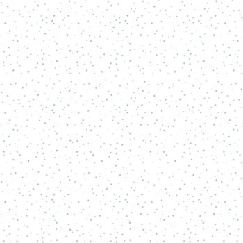 Weiße Kindertapete mit blauen Sternen 7005-4, Noa, ICH Wallcoverings