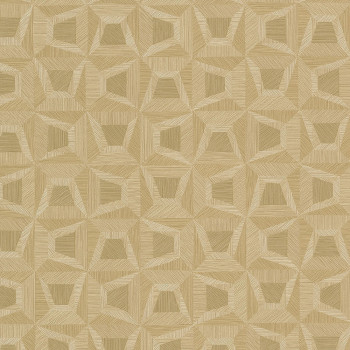 Beige Tapete mit geometrischen Mustern 31907, Textilia, Limonta