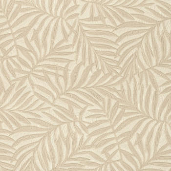 Beige Tapete, Natur - Blätter 31804, Textilia, Limonta