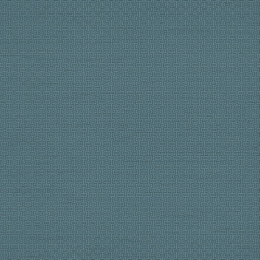 Blaue Luxustapete, geometrisches Muster GR322509, Grace, Design ID