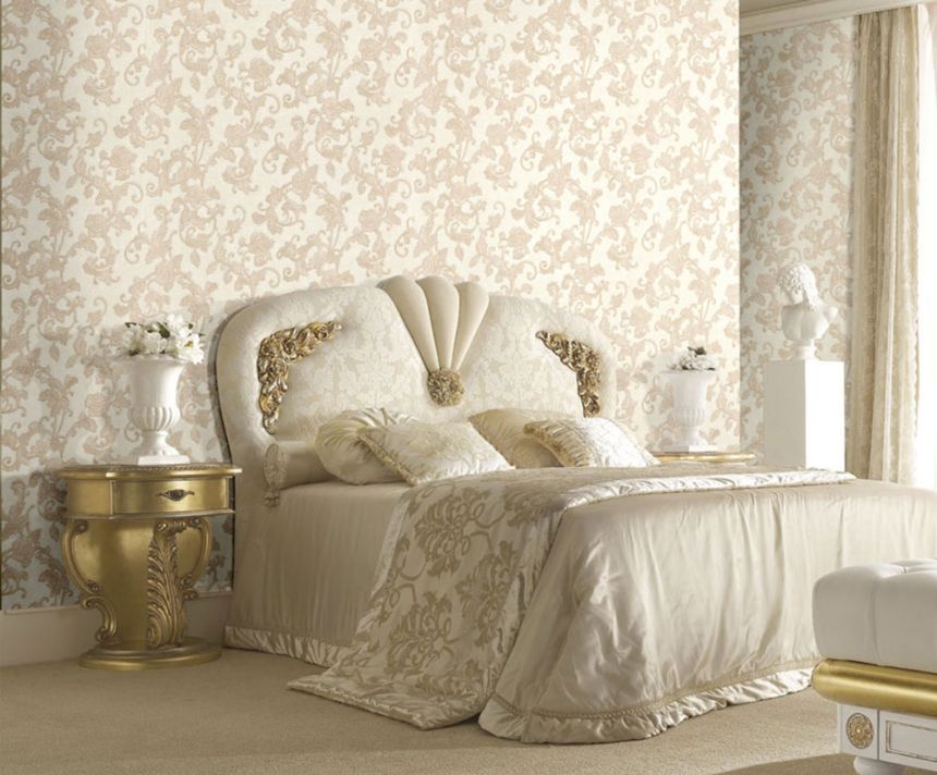 Luxus Beige Tapete Gold Ornamente M31933, Magnifica Murella, Zambaiti Parati