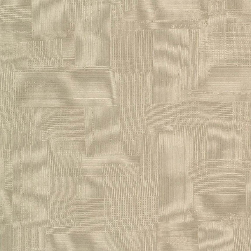 Geometrische Luxustapete hellgrau-beige, 64505, Materea, Limonta