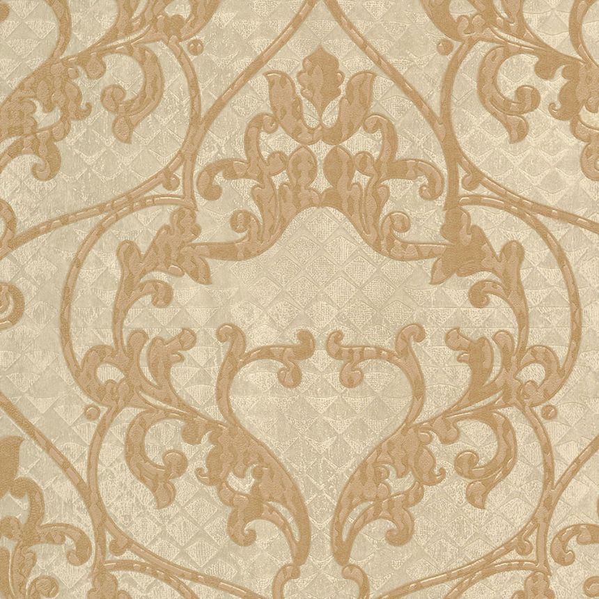 Beige Barocktapete 28510, Kaleido, Limonta