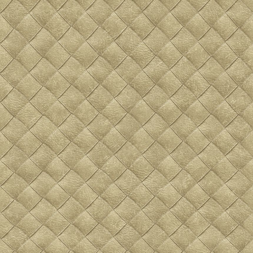 Beige Tapete, Lederimitat TA25071 Tahiti, Decoprint