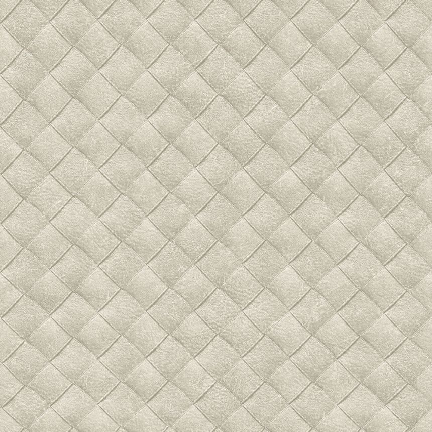 Beige Tapete, Lederimitat TA25070 Tahiti, Decoprint