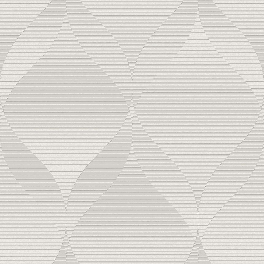 Geometrische Tapete grau, AF24573, Affinity, Decoprint