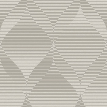 Geometrische Tapete grau, AF24572, Affinity, Decoprint