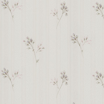 Beige Tapete Blumen, Z66865, Satin Flowers, Zambaiti Parati