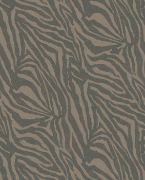 Tapete, Vlies Wandbild Zebra Mocha 300603, 140 x 280 cm, Skin, Eijffinger